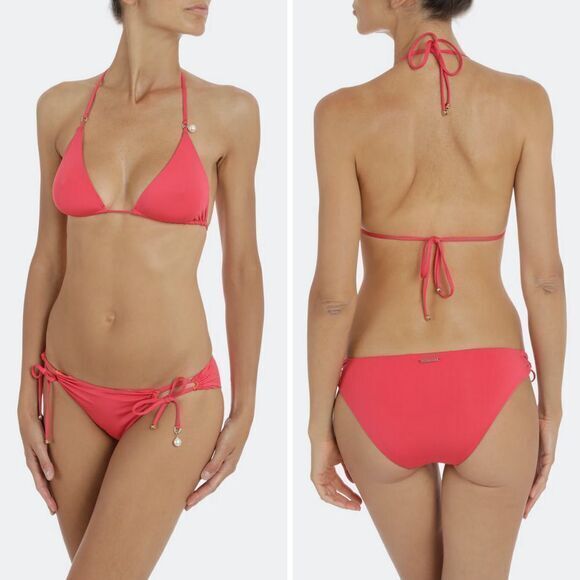 New Stella Mccartney Reversible Bikini Set, Red